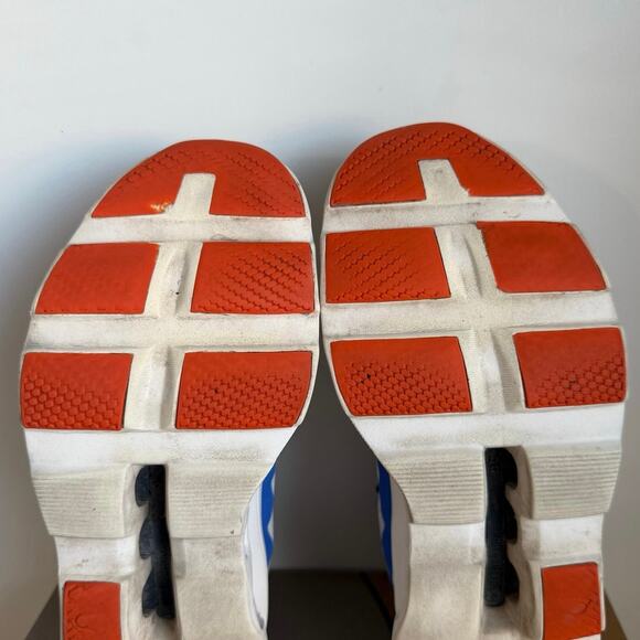 On Cloud Cloudmonster Frost/Cobalt Women Running Sneakers- SZ 9.5 - Picture 14 of 15